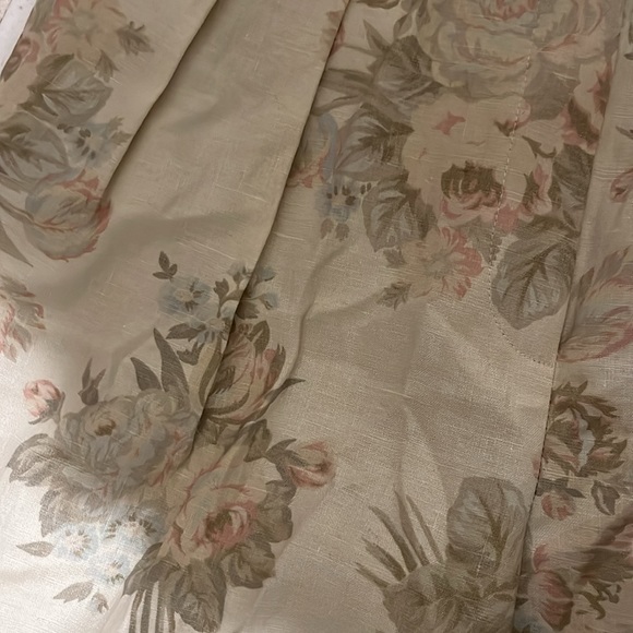 Ralph Lauren linen shorts with cuffs and pockets 12P floral print belt loops NWT - Picture 4 of 5